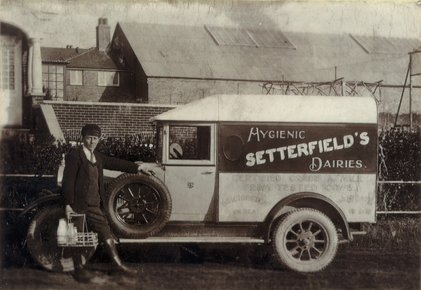 Milk deivery in Ethelbert Road